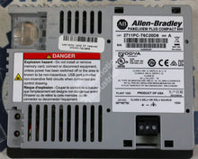 Load image into Gallery viewer, 2711PC-T6C20D8 By Allen Bradley 18-32VDC 5.7In Color Touch Operator Interface
