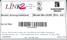 Load image into Gallery viewer, L5341 By Parker Eurotherm SSD Analog Link Card
