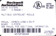 Carregar imagem no visualizador da galeria, 0-58820-1 By Reliance Electric MultiBus ControlNet Module AutoMax
