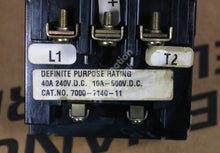 Load image into Gallery viewer, 7000-7140-11 By Ward Leonard Electric Co.40 Amp Contactor
