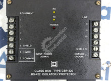 Carregar imagem no visualizador da galeria, CBP-320 by Square D Sy/Max Class 8030 5VDC RS-422 Isolator/Protector
