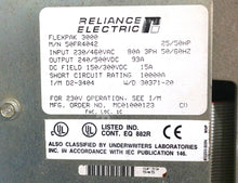 Load image into Gallery viewer, 50FR4042 By Reliance Electric 460VDC 50HP FlexPak 3000 DC Drive
