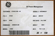 Load image into Gallery viewer, UR RHH By GE Multilin UR-RHH Power Supply Module NSFP
