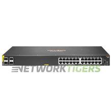 Load image into Gallery viewer, NEW HPE Aruba R8N87A CX 6000 Series 24x 1GB PoE RJ45 4x 1GB SFP Switch
