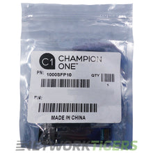 Cargar imagen en el visor de la galería, NEW Champion 1000SFP10 1.25GB 1310nm 10km SMF SFP Transceiver
