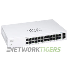 Load image into Gallery viewer, NEW Cisco CBS110-24T-NA 110 Series 24x 1GB RJ-45 2x 1GB SFP Switch
