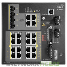 Carregar imagem no visualizador da galeria, Cisco IE-4000-8GT8GP4G-E IE 4000 16x 1GB (8x PoE) RJ45 4x 1GB Combo Switch
