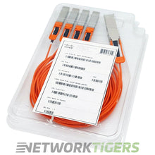 Cargar imagen en el visor de la galería, NEW Cisco QSFP-4X10G-AOC3M 3m 1x 40GB QSFP+ to 4x 10GB SFP+ Breakout Cable
