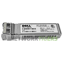 Cargar imagen en el visor de la galería, Dell N8TDR 10 Gigabit BASE-SR SFP-10G-SR-85C 850nm 300m LC SFP+ Transceiver
