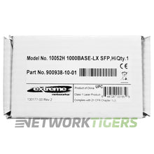 Load image into Gallery viewer, NEW Extreme 10052H 1GB BASE-LX 1310nm SMF LC SFP Transceiver
