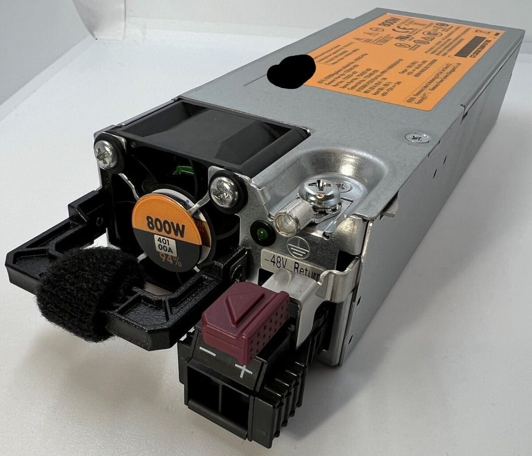 Source 735051-401 / HP 800W FS 48VDC POWER SUPPLY--- 735040-001 / HSTNS-PF46