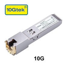 Cargar imagen en el visor de la galería, 10 Gigabit SFP+ LC Multi-Mode Transceiver, 10GBASE-SR Module for HPE JD092B (850nm, DDM, 300m)-FoxTI
