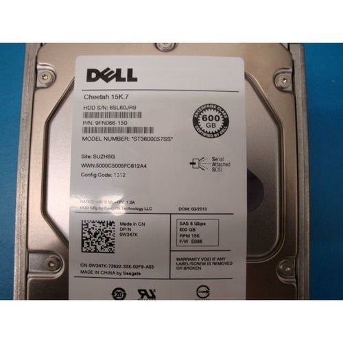 Disco DELL 9FN066-150  600GB 15K 3.5