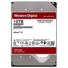 Load image into Gallery viewer, WD Red 10TB NAS Internal Hard Drive - 5400 RPM Class, SATA 6 Gb/s, CMR, 256 MB Cache, 3.5&quot; - WD101EFAX - MFerraz Tecnologia
