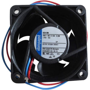 624HH Axial Fan, Square, 24V, DC, 2-3/8" Square