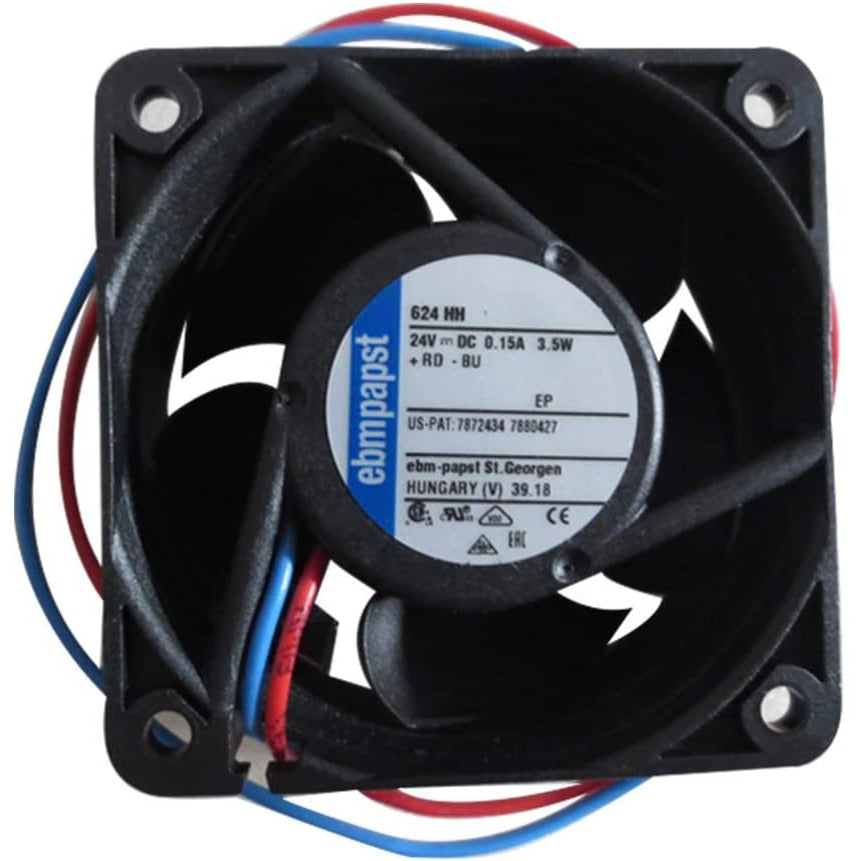 624HH Axial Fan, Square, 24V, DC, 2-3/8