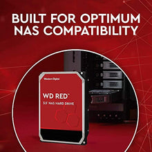 Load image into Gallery viewer, WD Red 10TB NAS Internal Hard Drive - 5400 RPM Class, SATA 6 Gb/s, CMR, 256 MB Cache, 3.5&quot; - WD101EFAX - MFerraz Tecnologia
