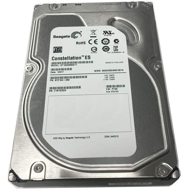 ST1000NM0011, Z1N, KRATSG, PN 9YZ164-065, FW HPGD, HP 1TB SATA 3.5 Hard Drive Disk