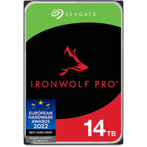 Seagate IronWolf Pro ST14000NE0008 14TB 7200 RPM 256MB Cache SATA 6.0Gb/s 3.5"