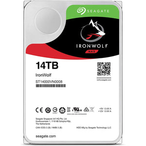 Seagate IronWolf Pro ST14000NE0008 14TB 7200 RPM 256MB Cache SATA 6.0Gb/s 3.5"