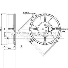 Load image into Gallery viewer, Cooler ebmpapst W2S130-AA03-98 230V 45/39W 172X150X55mm cooling fan-FoxTI
