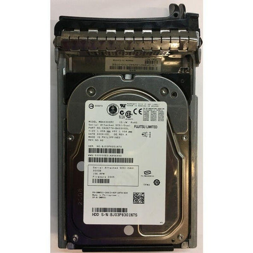 Dell 300GB, 10KRPM, SAS, w/ tray 2.5
