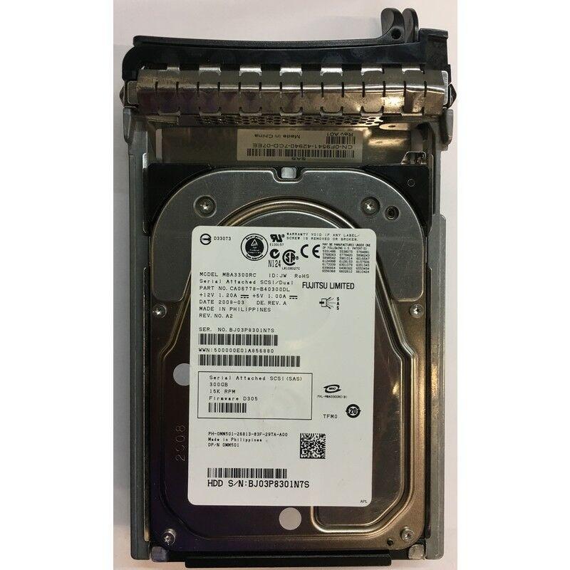Dell 300GB, 10KRPM, SAS, w/ tray 2.5