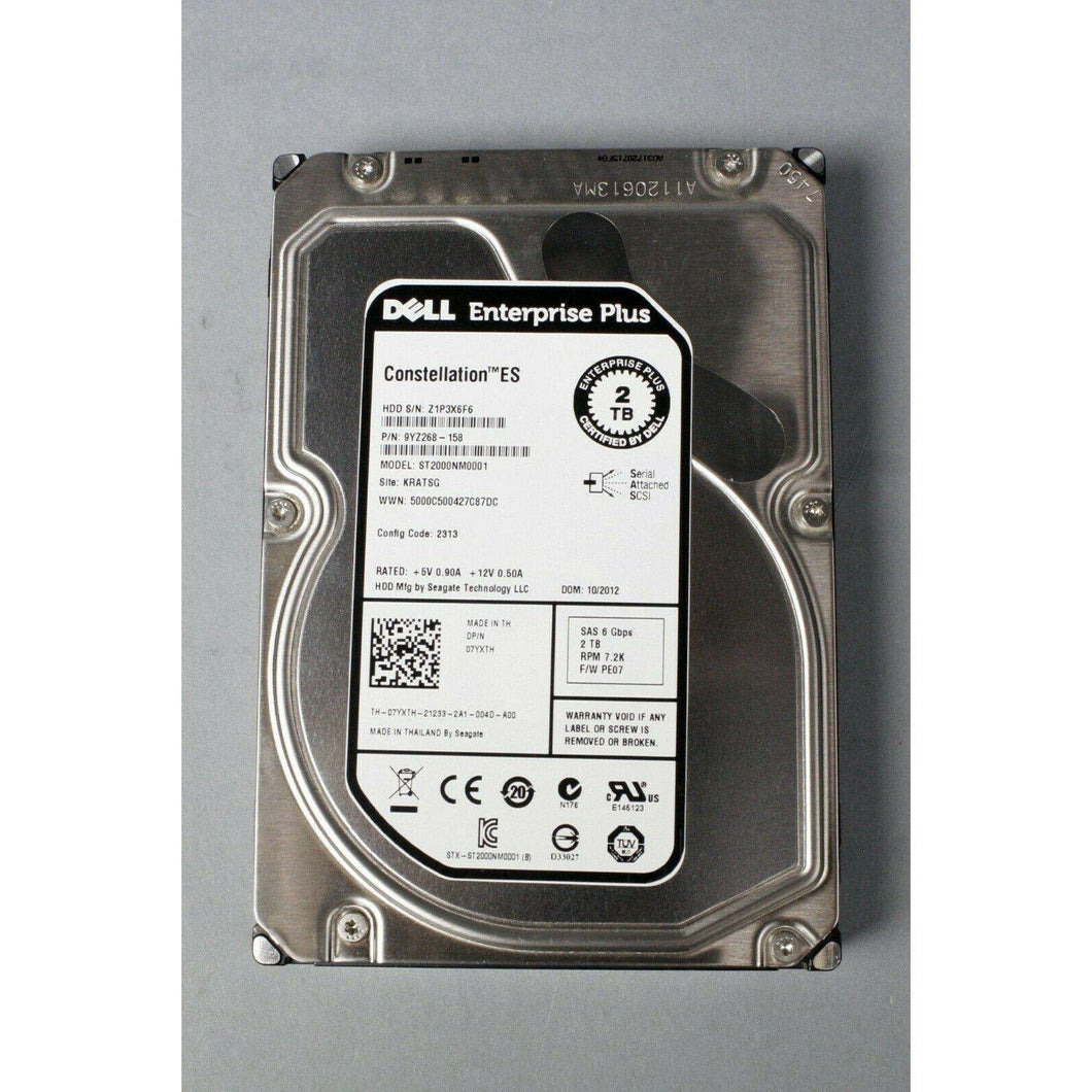 Dell 7YXTH EqualLogic 2Tb 3.5