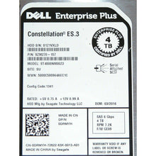 Load image into Gallery viewer, Dell DRMYH Seagate ST4000NM0023 4TB 7.2K 6GBPS SAS 3.5&#39;&#39; Hard Drive SC200 SC400-FoxTI
