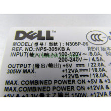 Load image into Gallery viewer, Dell Optiplex 740 MT 305W ATX12V Desktop Power Supply N305P-06 NPS-305KB A C248C-FoxTI
