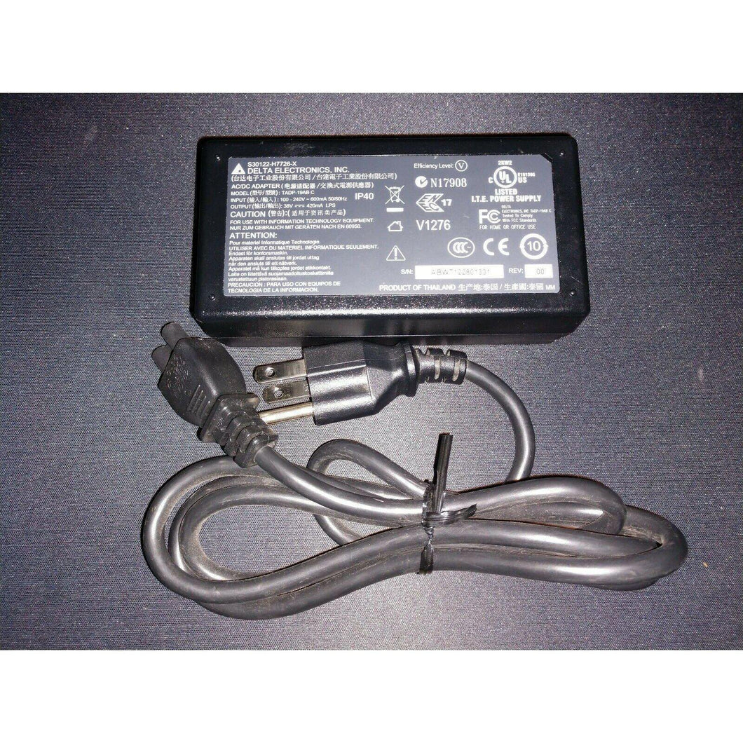 Delta Electronics S30122-H7726-X AC/DC Adapter Model TADP-19AB C with power cord-FoxTI