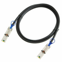 Carregar imagem no visualizador da galeria, External Multila Mini SAS SFF-8088 to SFF-8088 Cable Mini SAS 26P 3FT 1M 713243025142-FoxTI
