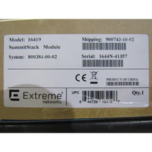 Cargar imagen en el visor de la galería, Extreme Networks SummitStack Module 16419 644728164196-FoxTI
