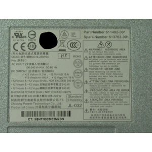 Fonte para HP Power Supply 611481-001 611482-001 240W Pro 6300 6305 Elite 8300 SFF DPS-240-FoxTI