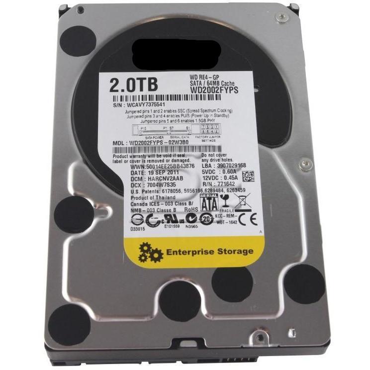 HD 2TB SATA 5.4k RPM LFF 3.5