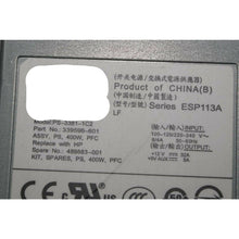 Cargar imagen en el visor de la galería, HP POWER SUPPLY 339596-601 PS-3381-1C2 EVA 6400 EVA 8400 ESP113A 489883-001 400W-FoxTI
