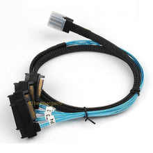 Carregar imagem no visualizador da galeria, Mini SAS 36P SFF-8087 to 4 SFF-8482 Connectors With SATA Power Cable 1M US SHIP 813501730341-FoxTI
