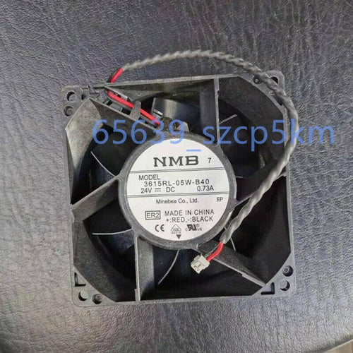 NMB-MAT 3615RL-05W-B40 9038 92*92*38mm 24V 0.73A 2PIN Case Cooling Fan-FoxTI