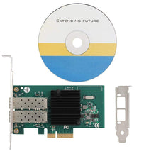 Load image into Gallery viewer, PCI-E Network Card for Intel 82576EB, 10/100/1000mbps Dual Port Fiber PCI Express Gigabit Network Card Adapter for Intel 82576EB-FoxTI
