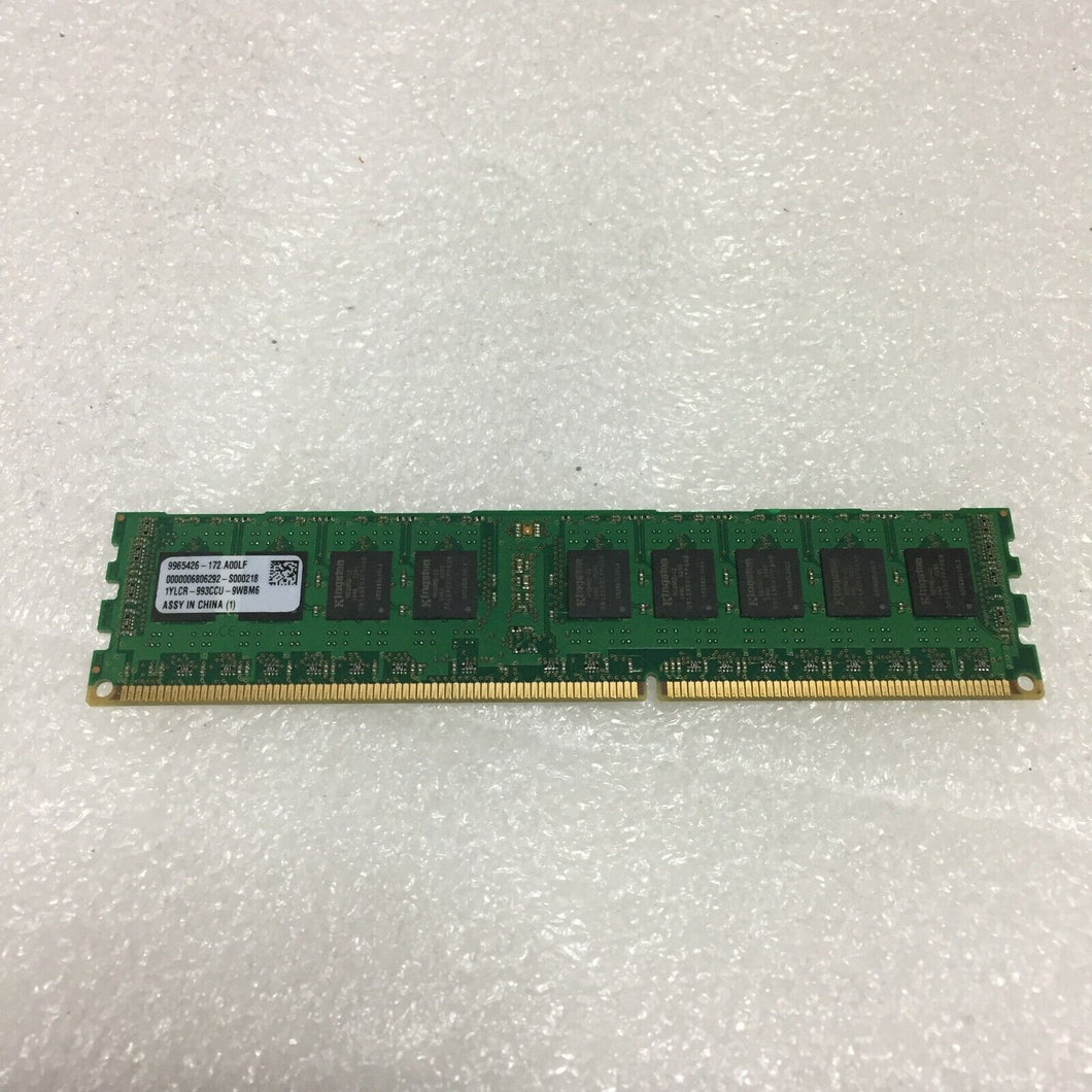Technology Value RAM 8GB 1333MHz DDR3 PC3 10666 ECC CL9 DIMM DR x 8 with TS Desktop Memory KVR13R9D8/8