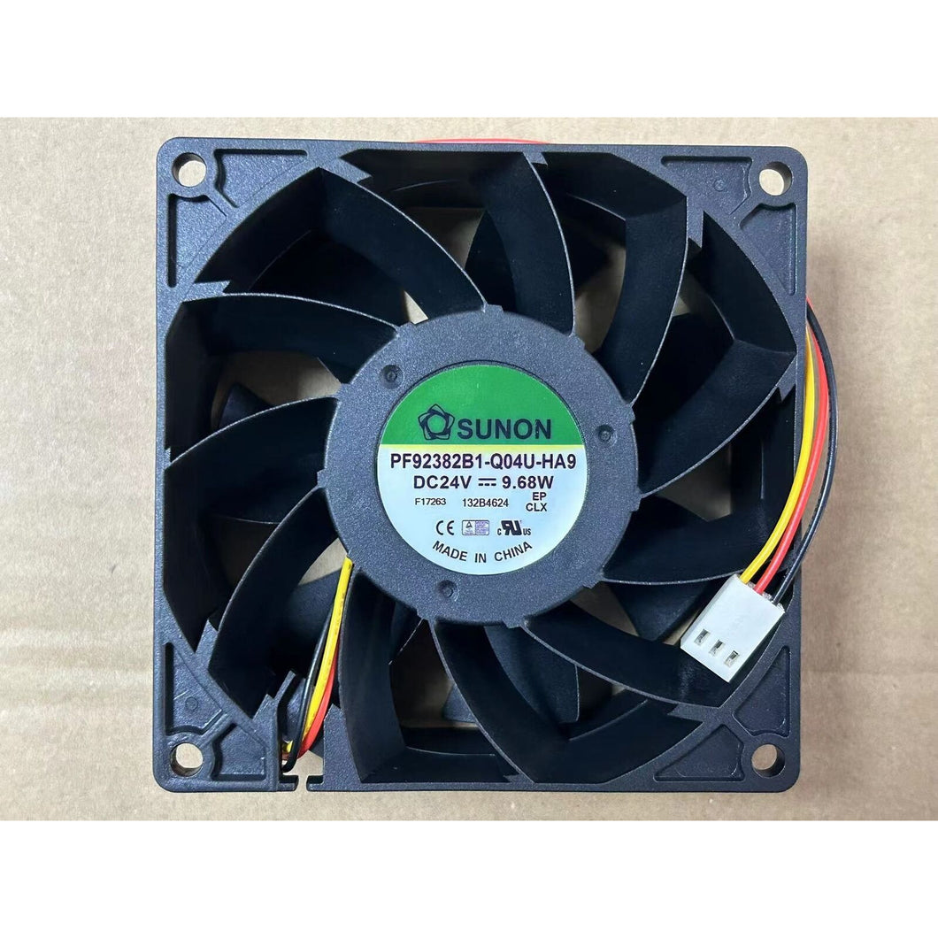 SUNON PF92382B1-Q04U-HA9 DC24V 3-wire cooling fan 92 * 92 * 38mm Coo