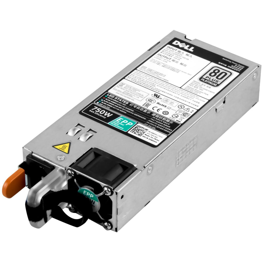 Fuente de alimentación para fuente de alimentación Dell R730XD R730 R630 T630 T430 750W 80 Plus Platinum 05RHVV 5RHVV