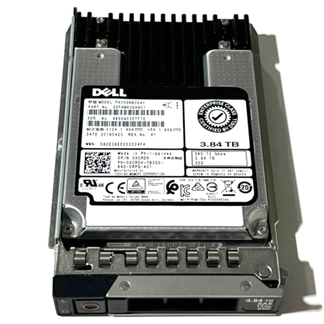 XCRDV DELL TOSHIBA 3.84TB  2.5