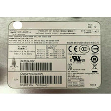 Load image into Gallery viewer, HP Z620 Workstation 800W  Power Supply 623194-002 623194-001 fonte - MFerraz Tecnologia
