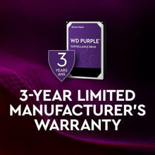 Load image into Gallery viewer, Disco WD Purple 10TB Surveillance 7200 RPM SATA lll 256MB 3.5&quot; Internal HDD WD101PURZ - MFerraz Tecnologia
