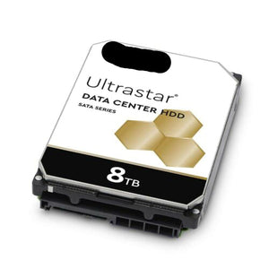 HGST 8 TB WD Ultrastar DC HC320 SATA 7200 RPM 256 MB 3.5" HDD HUS728T8TALE6L4 - MFerraz Tecnologia