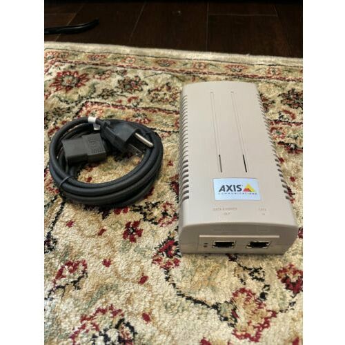 Axis Communications T8123 High POE-30W Midspan 1 Port, Model 5014-201-01 fonte - MFerraz Tecnologia