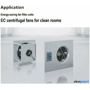 ebmpapst R3G560-RB31-71 Air-conditioning fan 400VAC 2900W 4.43A AHU / FFU fan cooler - MFerraz Tecnologia