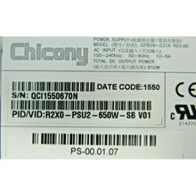 Carregar imagem no visualizador da galeria, Cisco 74-7541-02 R2X0-PSU2-650W-SB 650W UCS C200 Redundant Power Supply   35-4 fonte - MFerraz Tecnologia
