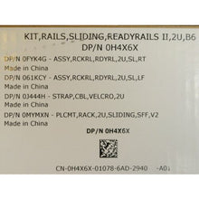 Load image into Gallery viewer, Trilhos H4X6X For Dell PowerEdge R510 R520 R530 R720 R730 2U B6 Sliding Ready Rails Kit - MFerraz Tecnologia

